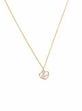 Heart-shaped necklace
Mother-of-pearl version
Made entirely of 18kt gold
Adjustable length
40/45 cm
Weight: 1.1 g