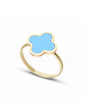Clover Ring – 18K Gold