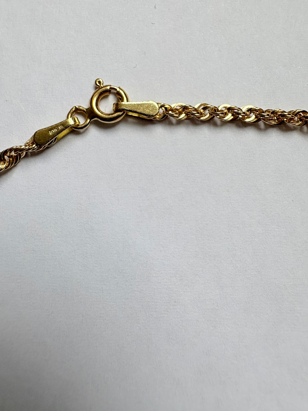 Funetta-Halskette aus 18 Karat Gelbgold