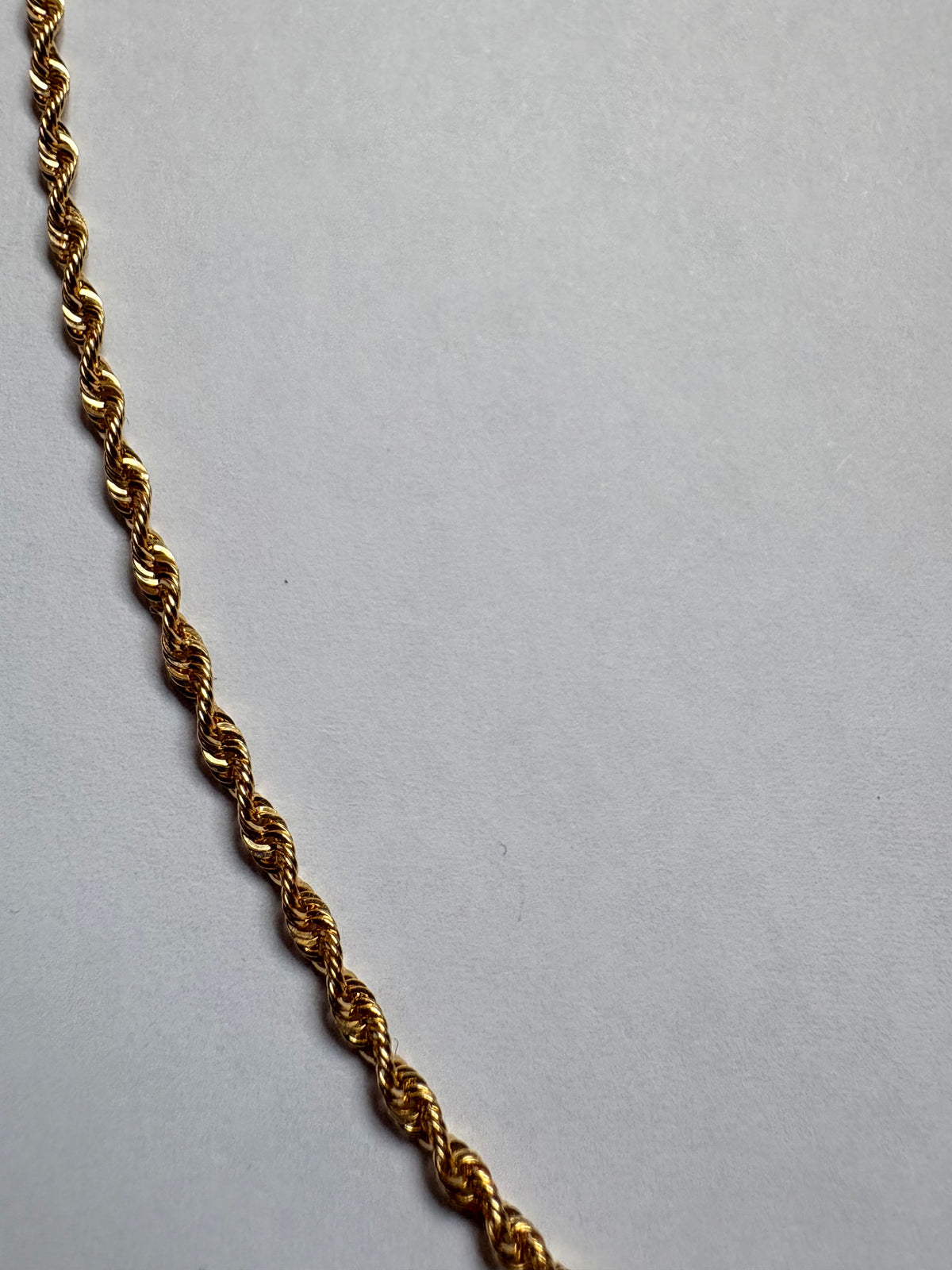 18K Gold Funetta Chain Necklace