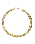 Herringbone Bracelet in 18-Karat Gold