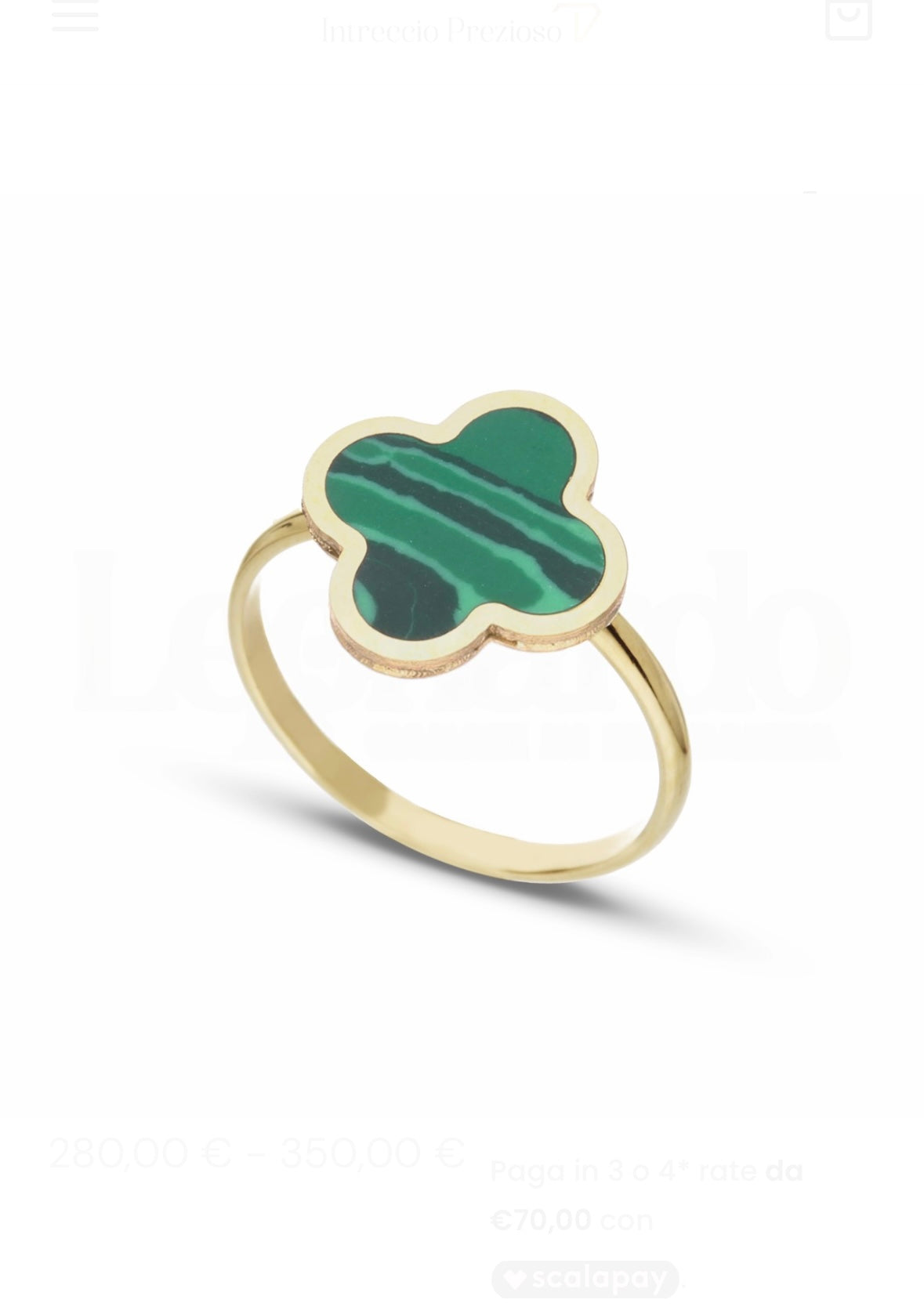 Clover Ring – 18K Gold