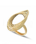 Women's Oval 5-Wire Ring in 18-Karat Gold