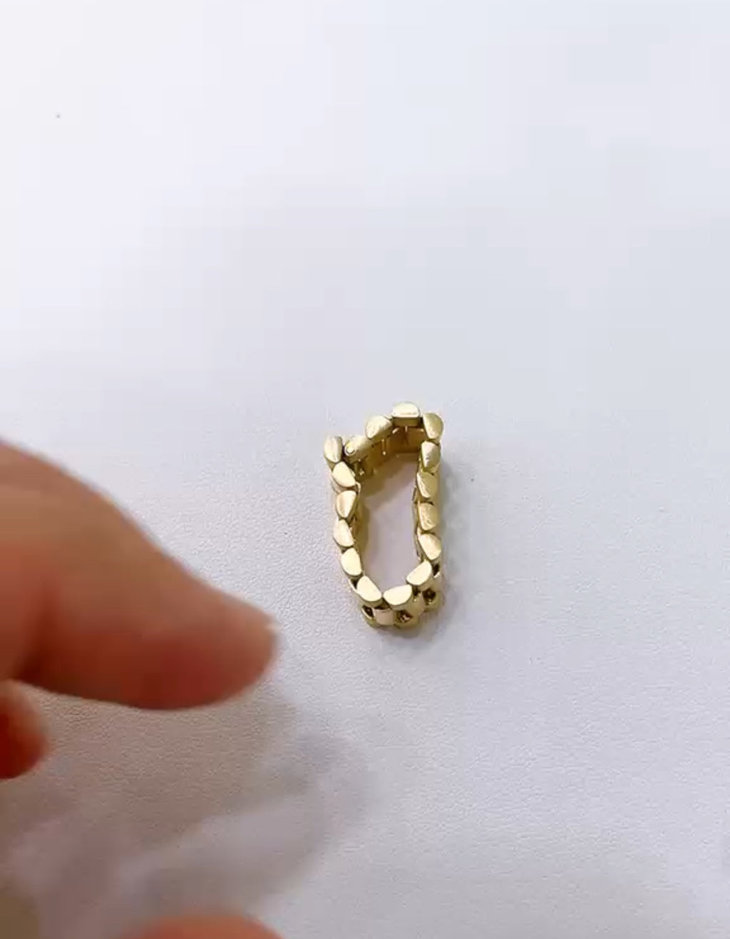 18K Gold Strap-Model Ring | Men’s