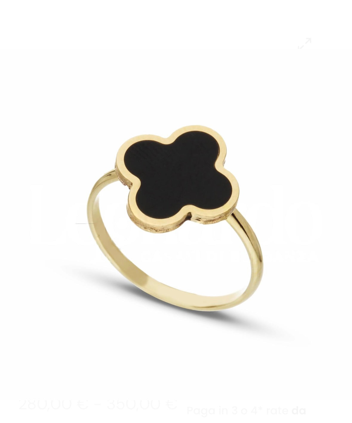 Clover Ring – 18K Gold