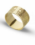 Our Father Prayer Ring in 18-Karat Gold