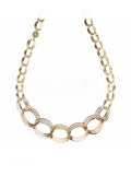 Women's Chain Choker with Centerpiece in 18-Karat Gold
