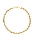 Laser Cord Bracelet in 18-Karat Gold
