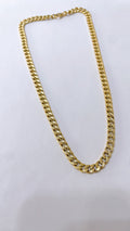 Cuban Link Necklace
Diamond-Cut Finish
Crafted entirely in 18K gold
Length: 45 cm
Weight: 11 g