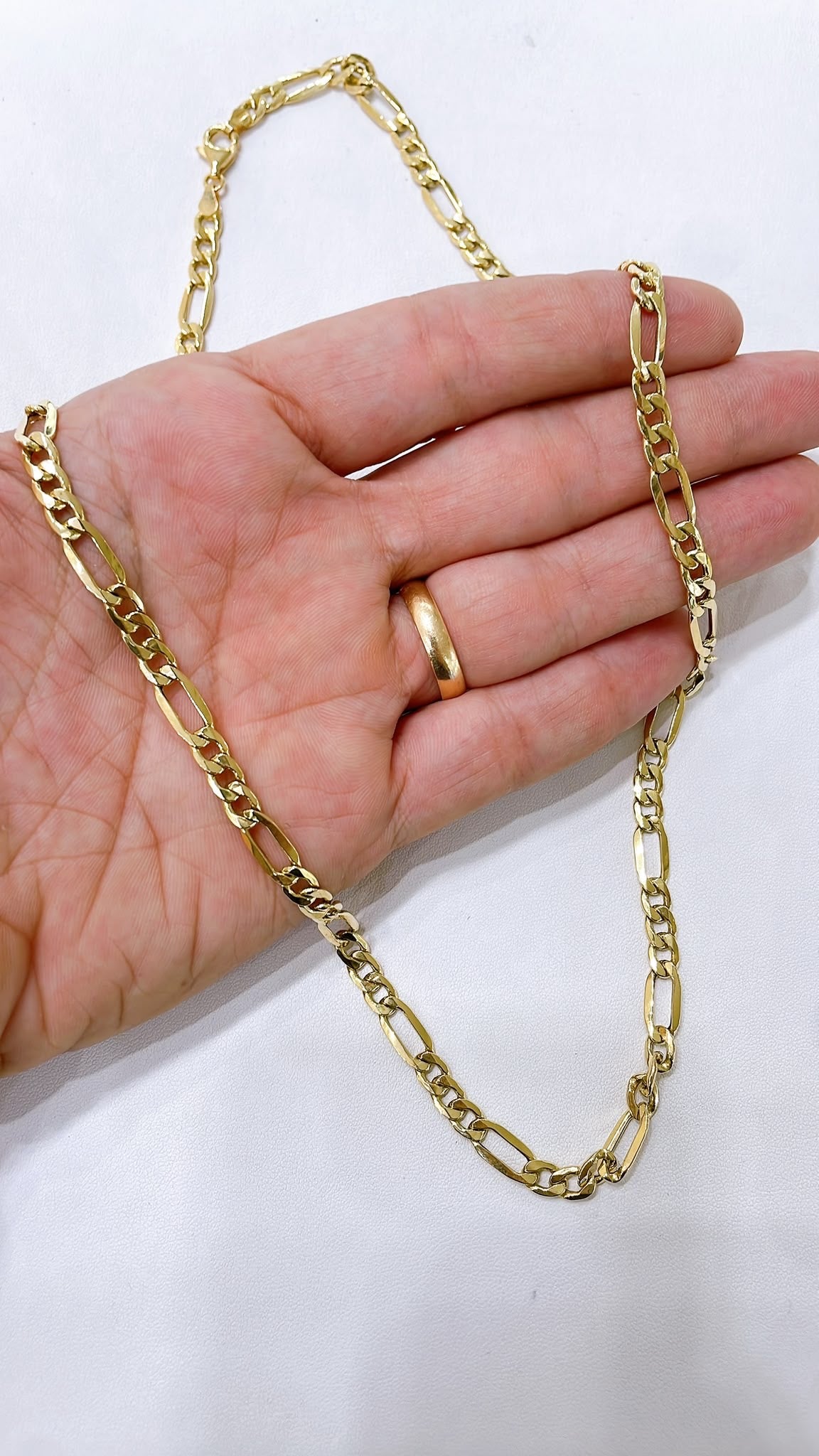Or 18 carats – Collana modello 3+1
